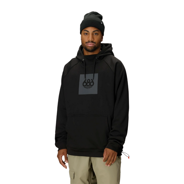 686 686 MENS BONDED FLEECE HOODY BLACK