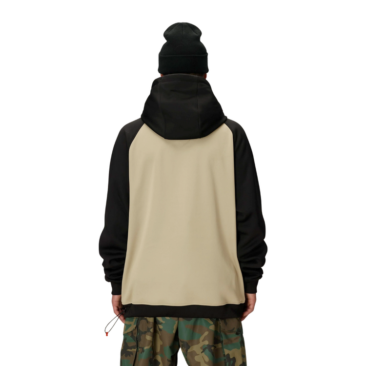 686 686 MENS BONDED FLEECE HOODY SAGE COLORBLOCK