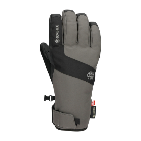 686 686 MENS GORE-TEX LINEAR UNDER CUFF GLOVE CHARCOAL