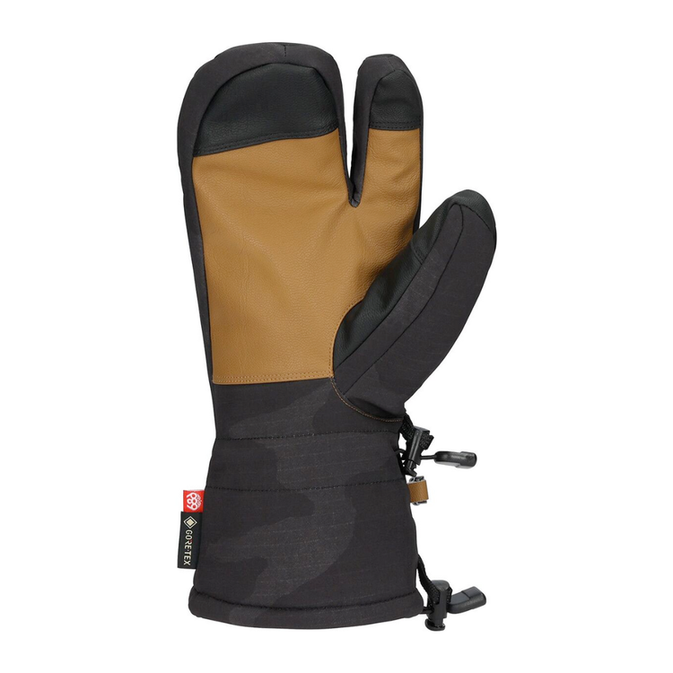 686 686 MENS GORE-TEX LINEAR TRIGGER MITT BLACK CAMO