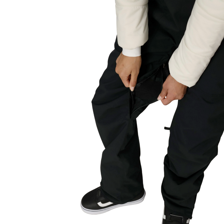 686 686 WOMENS BLACK MAGIC INSULATED BIB BLACK