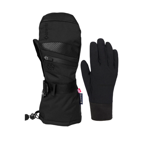 686 686 WOMENS GORE-TEX SMARTY 3-in-1 GAUNTLET MITT BLACK