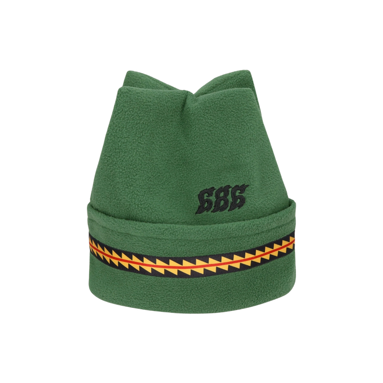 686 686 4 POINTS FLEECE HAT EMERALD GREEN