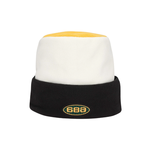 686 686 FLATOP FLEECE HAT WHITE COLORBLOCK
