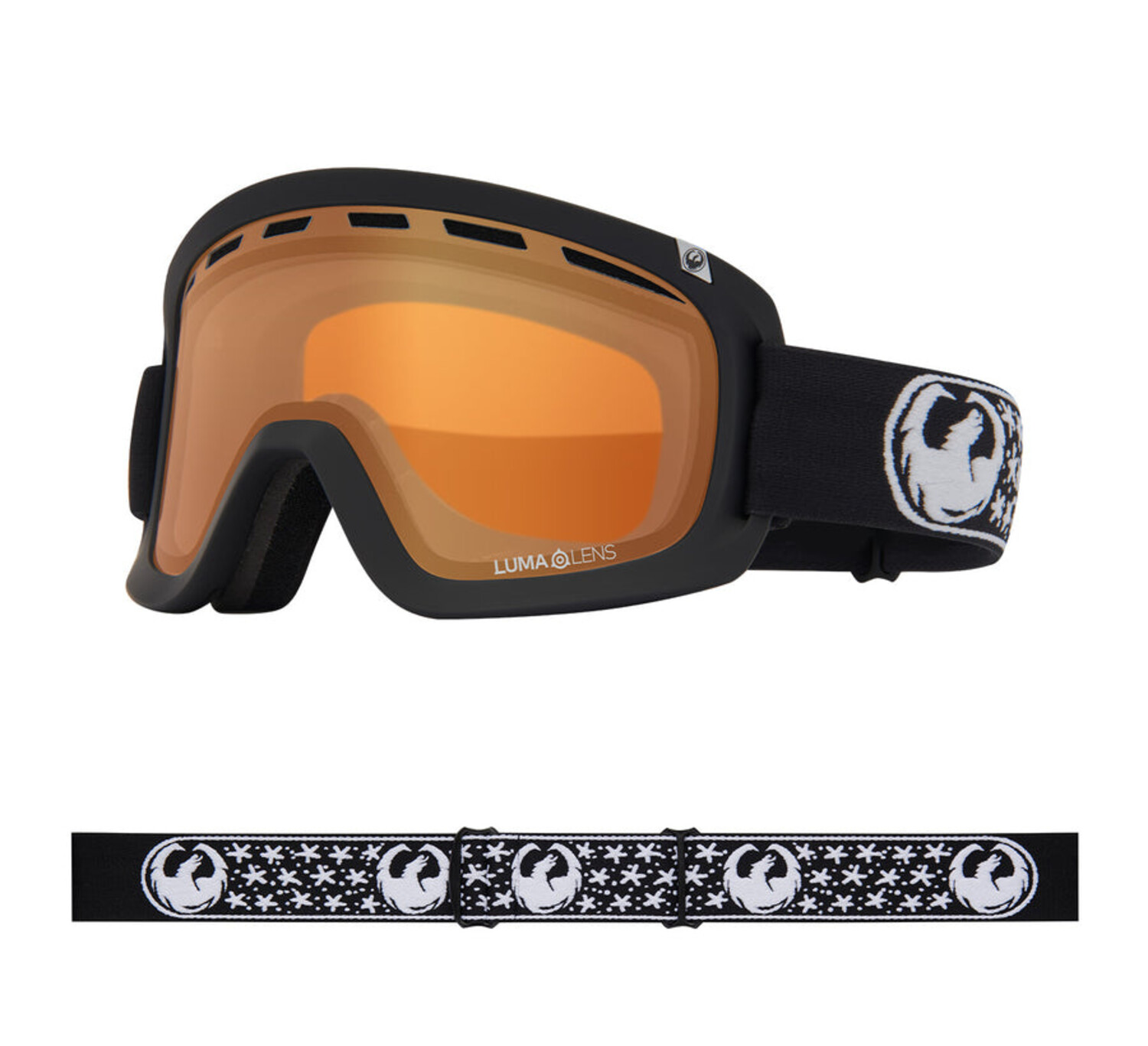 Dragon D1 OTG 2 MIKKEL25/LLGOLDION+AMBER - Industry Skate & Snow