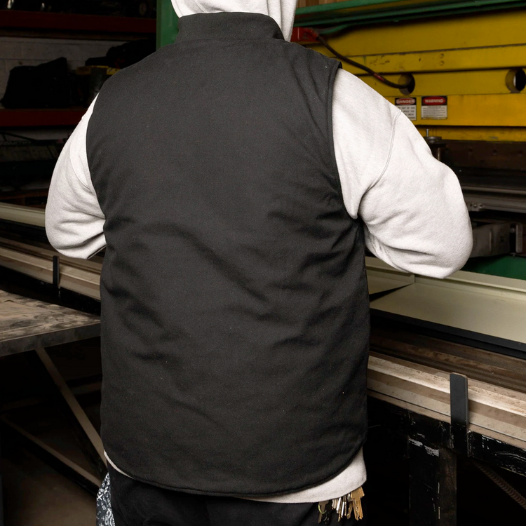 DIXXON DIXXON TRADESMAN WORK VEST BLACK