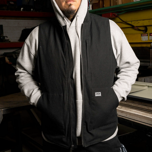 DIXXON DIXXON TRADESMAN WORK VEST BLACK