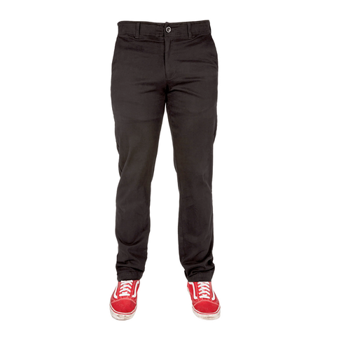 DIXXON DIXXON CHINO STRETCH PANTS BLACK