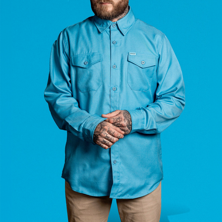 DIXXON DIXXON WEEZER BLUE ALBUM FLANNEL