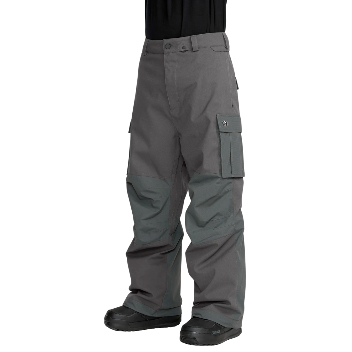 Volcom NWRK BAGGY PANT DARK GREY - Industry Skate & Snow