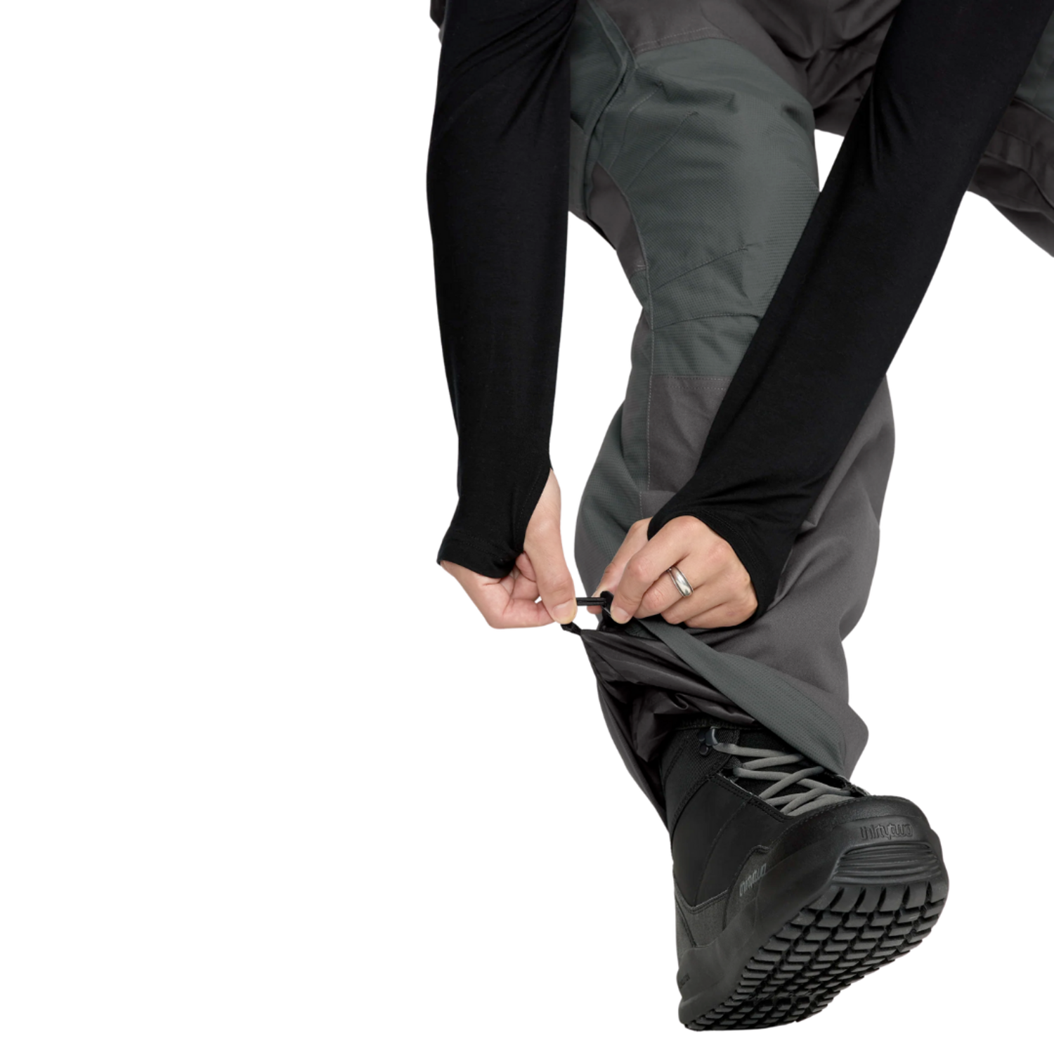 Volcom NWRK BAGGY PANT DARK GREY - Industry Skate & Snow