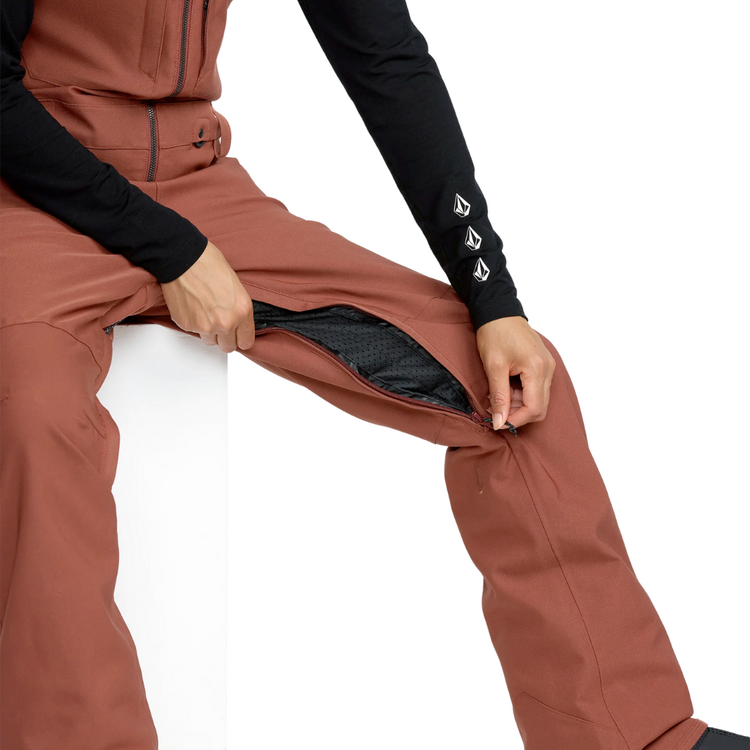 Volcom Volcom SWIFT BIB OVERALL HENNA