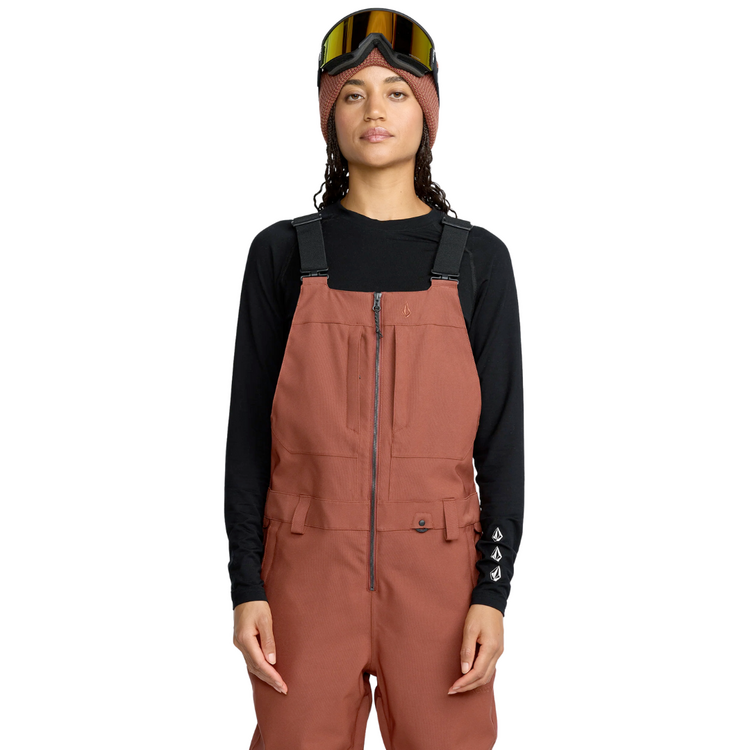Volcom Volcom SWIFT BIB OVERALL HENNA