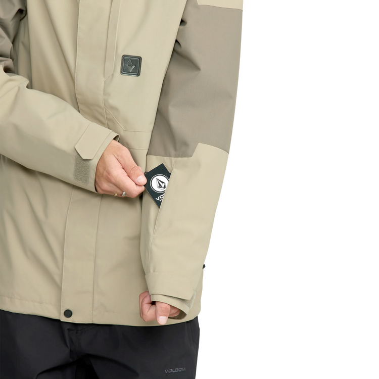 Volcom Volcom PRIMRY INS JACKET MOSS GREEN