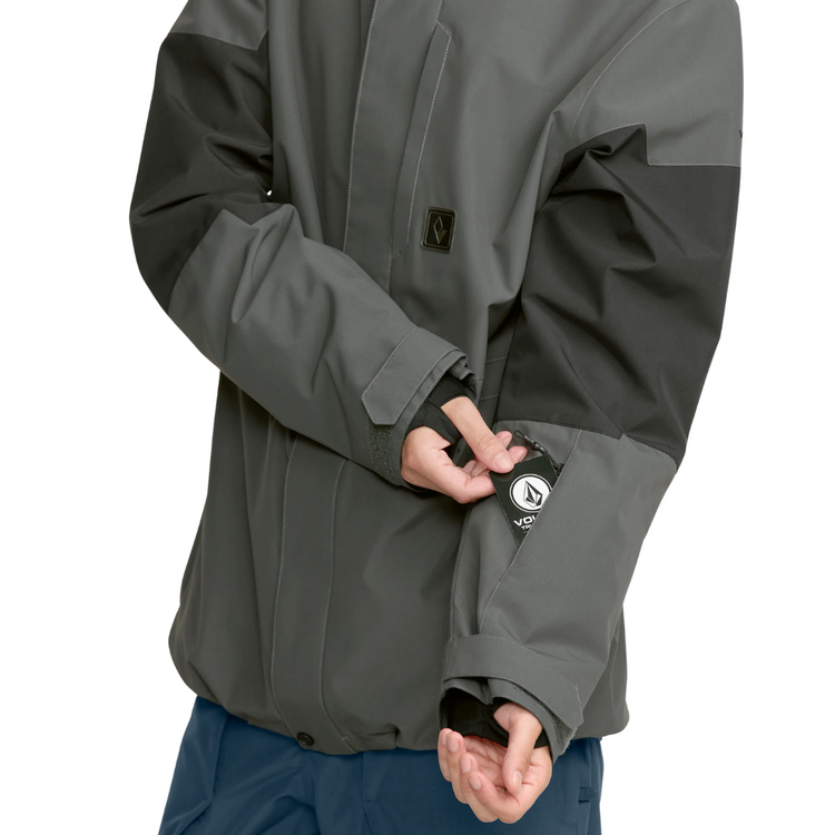 Volcom Volcom PRIMRY INS JACKET DARK GREY