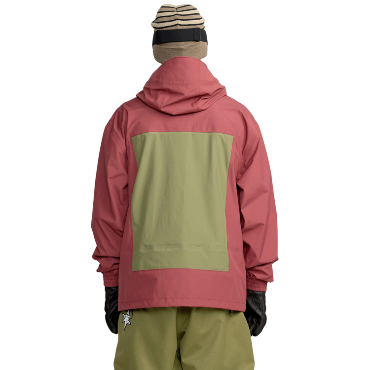 Volcom Volcom ARTHUR 3L JACKET BURNT RED