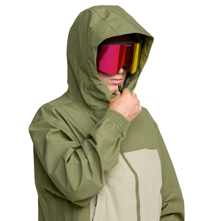 Volcom Volcom ARTHUR 3L JACKET DARK OLIVE