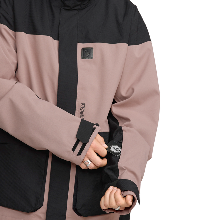 Volcom Volcom KLEVELAND JACKET TERRA BROWN