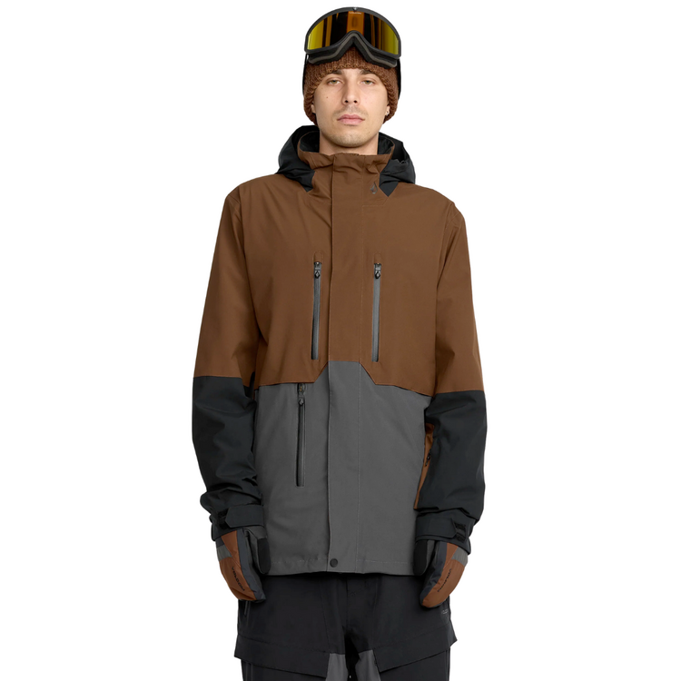 Volcom Volcom RNGE STRETCH 30K JACKET BROWN