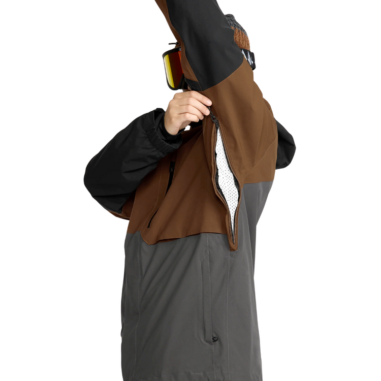 Volcom Volcom RNGE STRETCH 30K JACKET BROWN