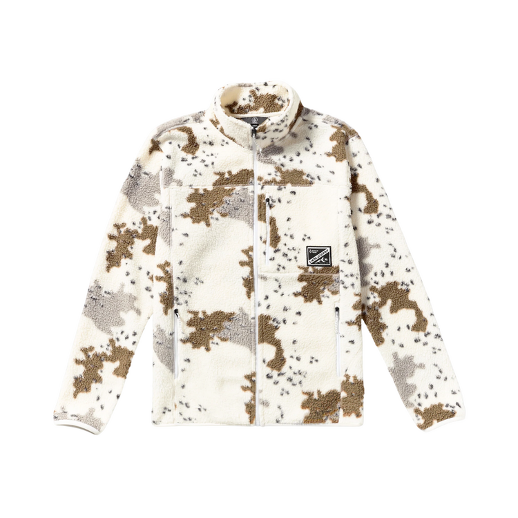 Volcom Volcom NELSON SHERPA FULL ZIP WHITE