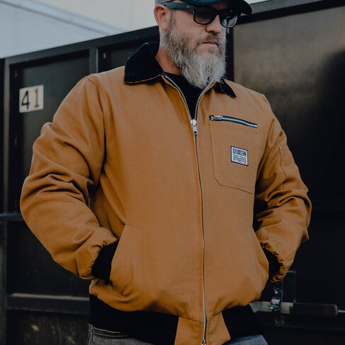 DIXXON DIXXON CHORE COAT TAN