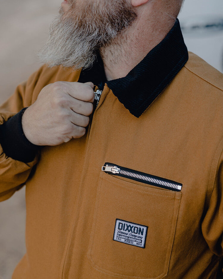 DIXXON DIXXON CHORE COAT TAN