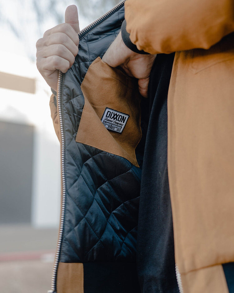 DIXXON DIXXON CHORE COAT TAN