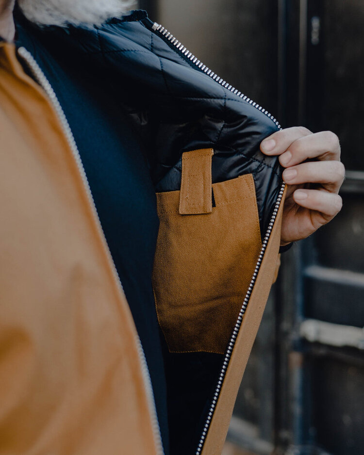 DIXXON DIXXON CHORE COAT TAN