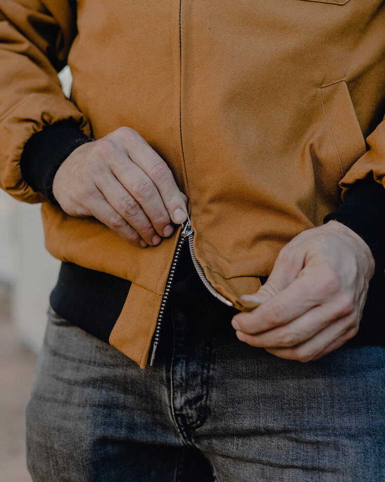 DIXXON DIXXON CHORE COAT TAN