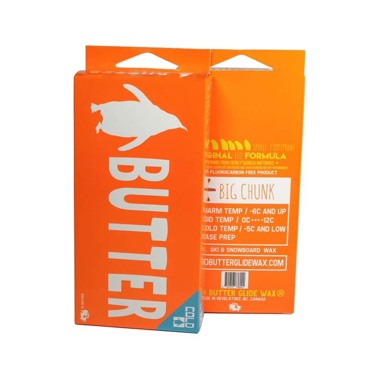 Board Butter Glide Wax BOARD BUTTER GLIDE WAX 1lb. Big Chunk  -  Cold Temp  (-5c to Low) Blue