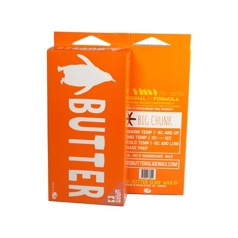 Board Butter Glide Wax BOARD BUTTER GLIDE WAX 1lb. Big Chunk  -  Warm Temp  (-6c and Up) Pink