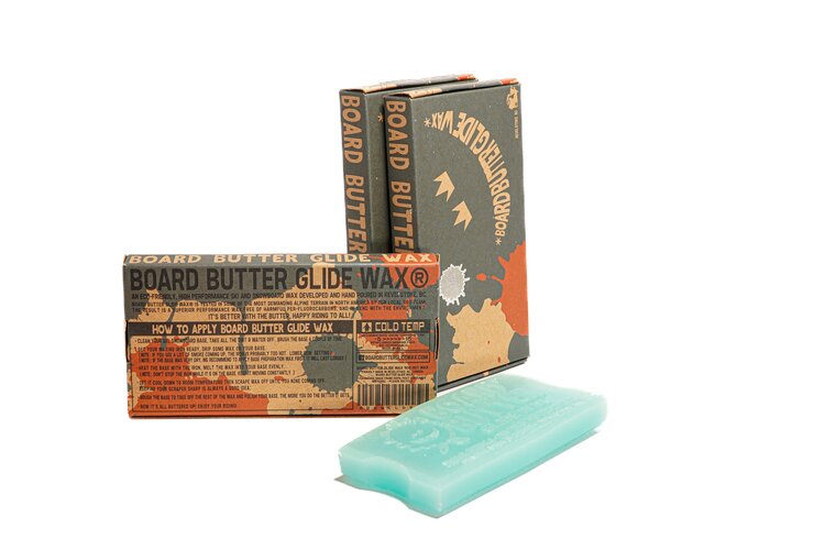Board Butter Glide Wax BOARD BUTTER GLIDE WAX 90g Cold Temp Wax  (-5c to Low) Blue