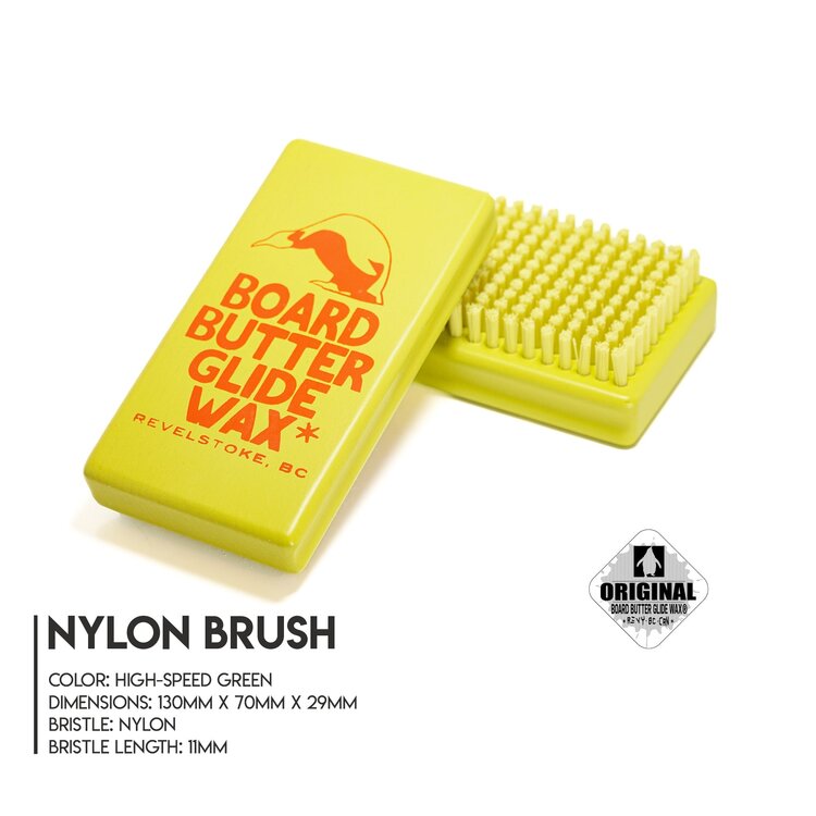 Board Butter Glide Wax BOARD BUTTER GLIDE WAX Hand Brush - Nylon