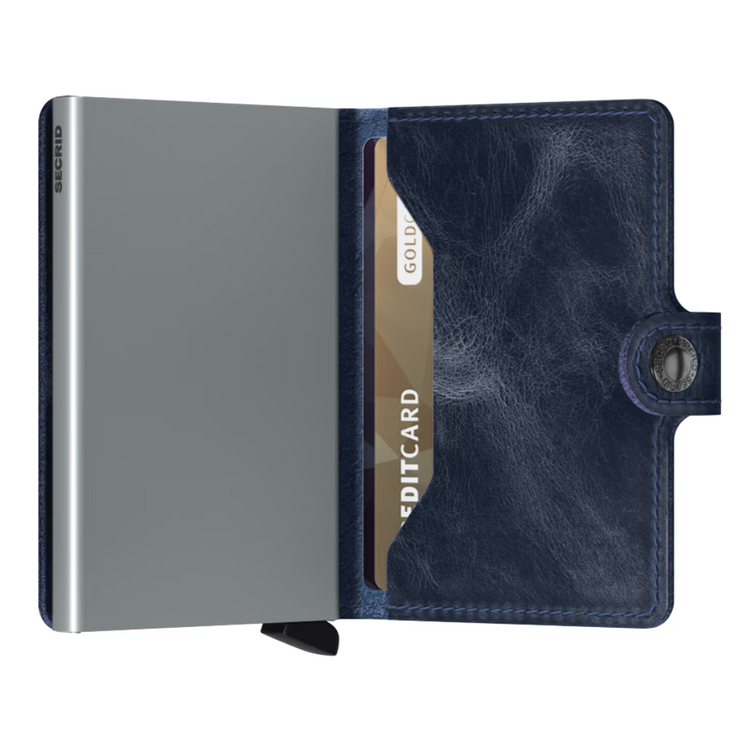 Secrid SECRID MINIWALLET VINTAGE BLUE