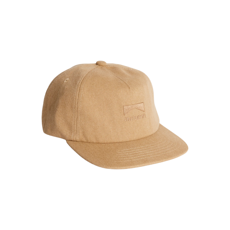 AUTUMN Autumn WASHED CANVAS STRAPBACK LIGHT BROWN