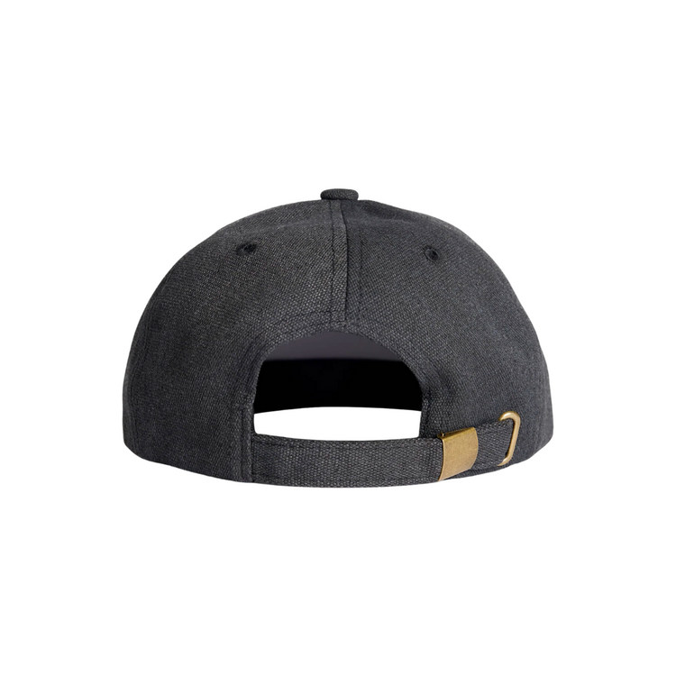 AUTUMN Autumn WASHED CANVAS STRAPBACK BLACK