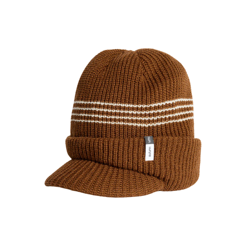 AUTUMN Autumn VISOR BEANIE BROWN