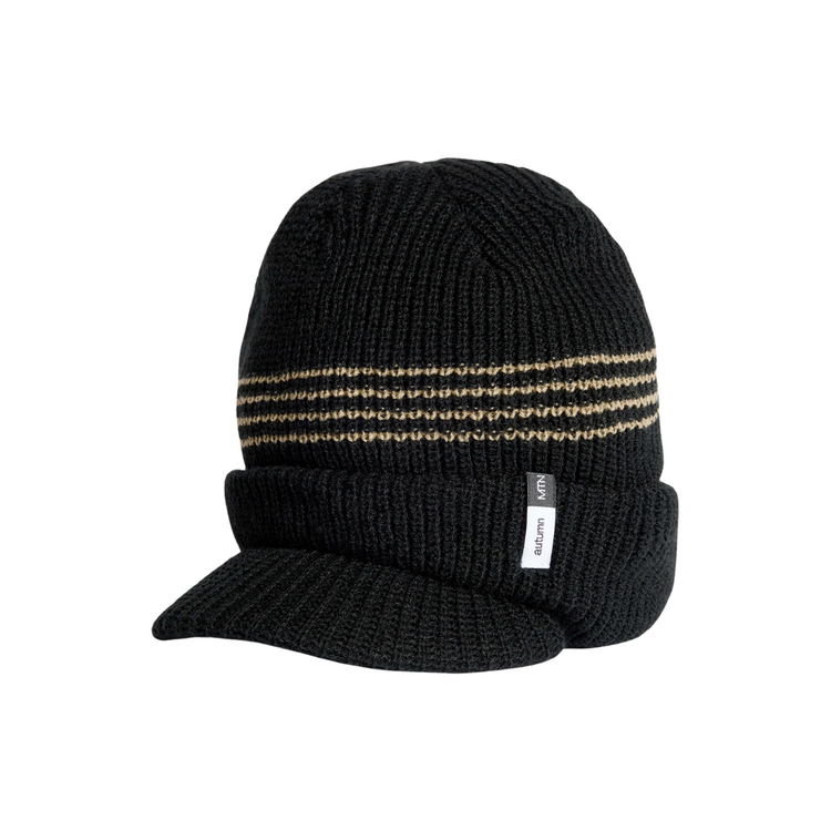 AUTUMN Autumn VISOR BEANIE BLACK