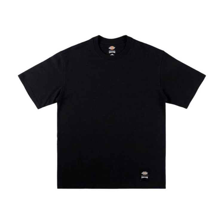 DICKIES DICKIESxTHRASHER TEE BLACK