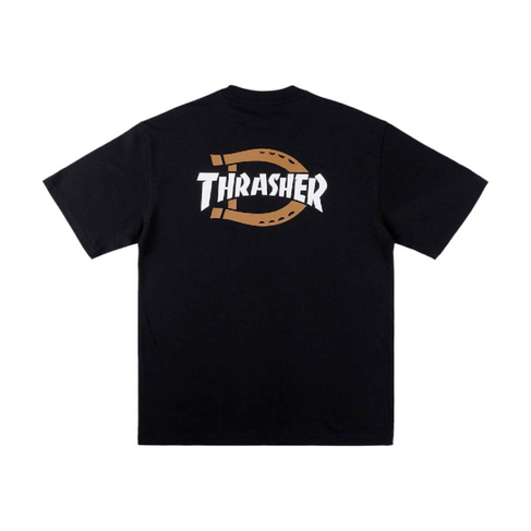 DICKIES DICKIESxTHRASHER TEE BLACK