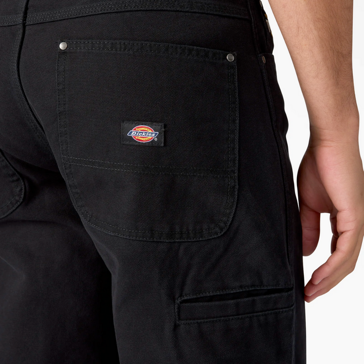 DICKIES DICKIESxTHRASHER DOUBLE KNEE DUCK PANT BLK