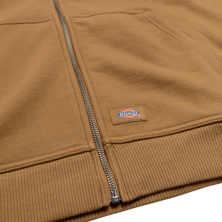 DICKIES DICKIESxTHRASHER ZIP THROUGH BROWN DUCK
