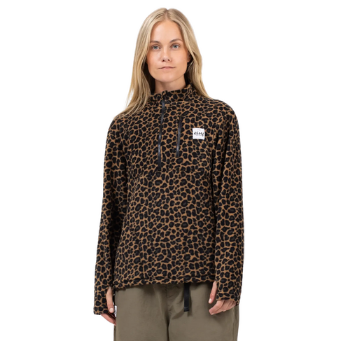 EIVY Eivy TECHLIGHT HALFZIP FLEECE LEOPARD
