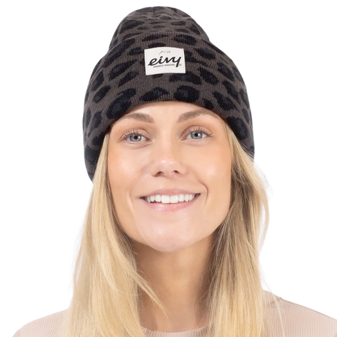 EIVY Eivy WATCHER BEANIE BLACK LEOPARD
