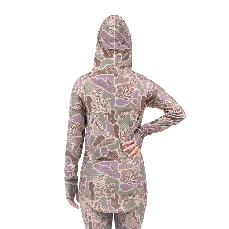 EIVY Eivy ICECOLD HOOD TOP FOREST LANDSCAPE