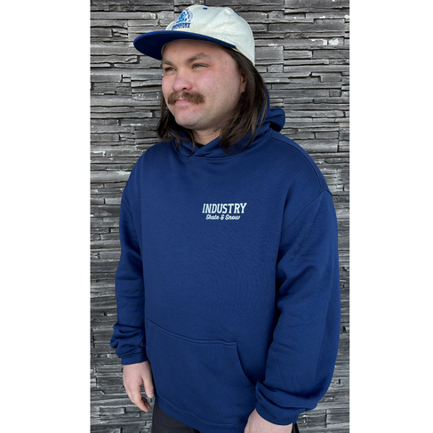 Industry INDUSTRY DOUBLE STANDARD HOODIE COBALT