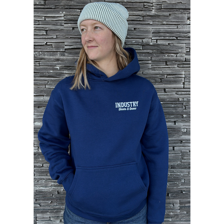 Industry INDUSTRY DOUBLE STANDARD HOODIE COBALT