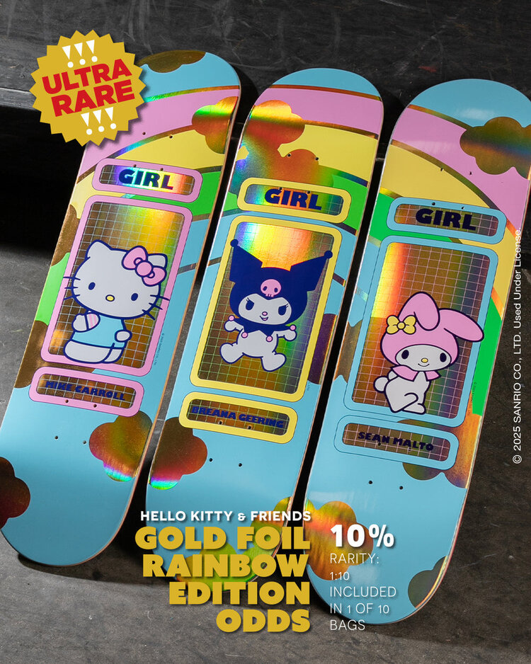 Girl GIRL MALTO HELLO KITTY RAINBOW DECK 8.25