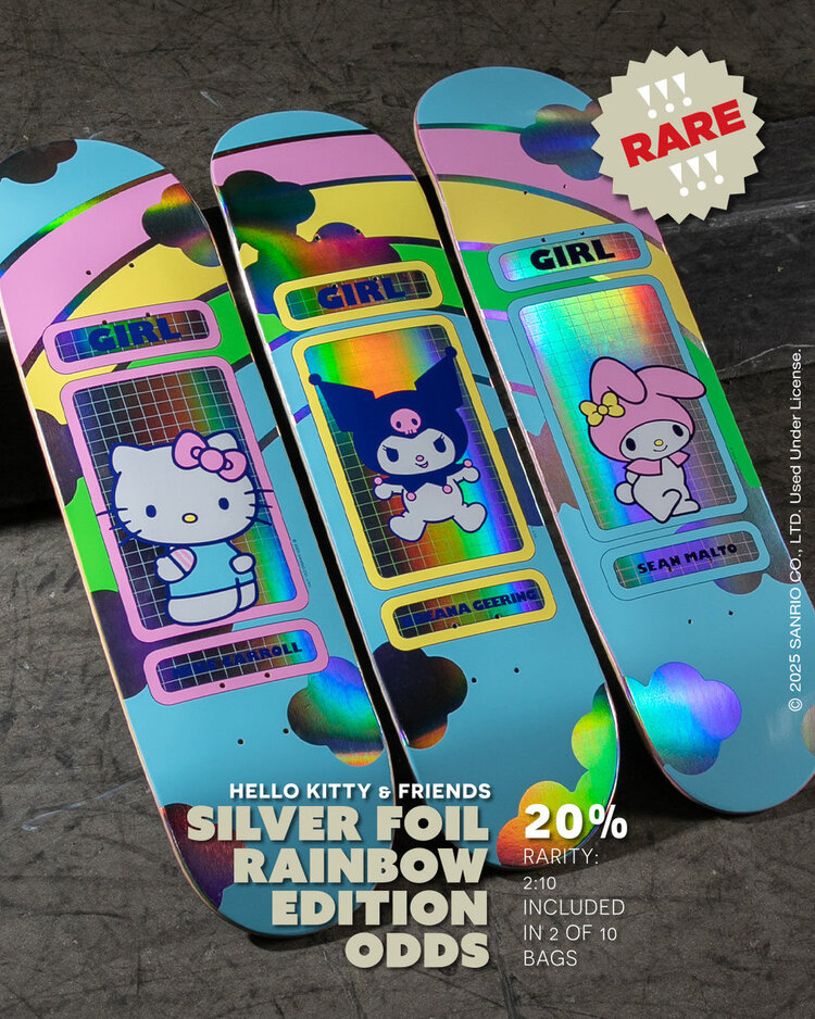 Girl GIRL MALTO HELLO KITTY RAINBOW DECK 8.25